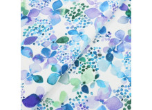 Jersey - Hydrangea blau mint flieder